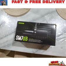 New Shure SM7dB Dynamic Microphone Black
