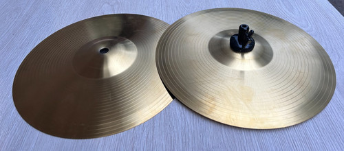 Brass alloy hi hat - 12'', hi-hat