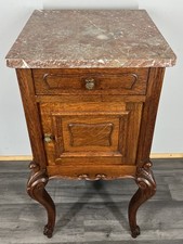 Antique French Oak Bedside