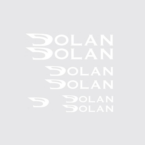 Dolan bike decals - dolan,