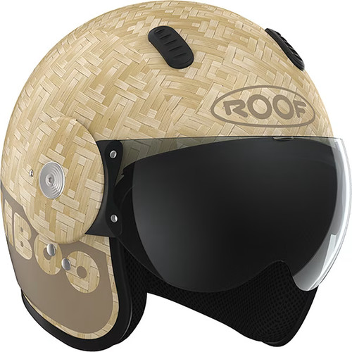 Roof bamboo natural motorcycle - natural,