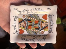 Schweppes Ash Tray Hearts