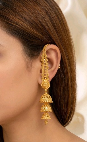 New gold plated earring - plated,
