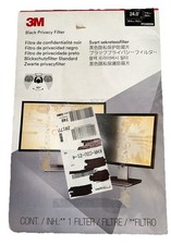 New 3M Black Privacy Filter PF240W9B 24” Anti Glare Monitor Screen