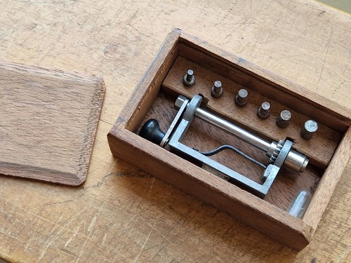 Watchmaker spring winder - spring,