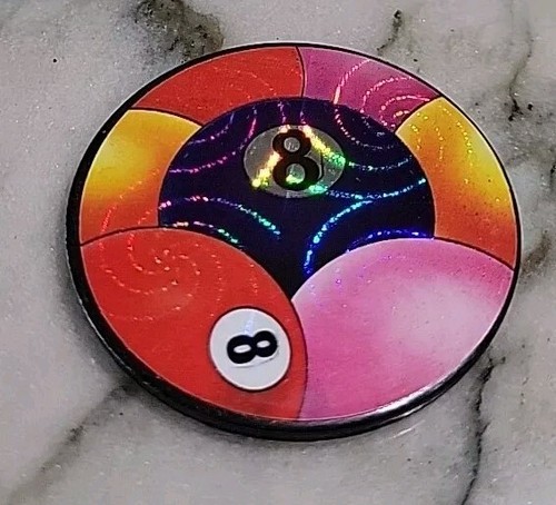Vtg metal pog slammer eight - slammer,,