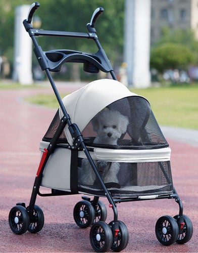 Sanon pet stroller dog - stroller,