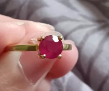 Ruby Midas Ring Size J To K