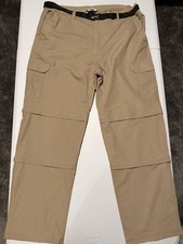 Peter Storm Men’s Walking Trousers W38 Regular Fit Straight L33” Beige Zip Off