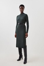 Karen Millen Jumper Midi Dress