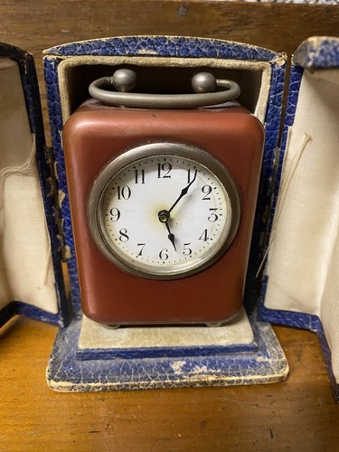 Carriage alarm clock case - clock,