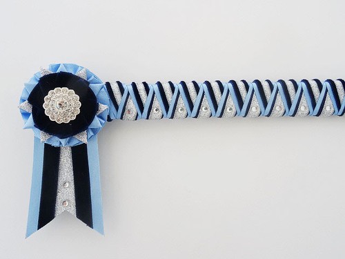 Baby blue navy - and, silver