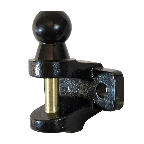 Dual tow ball hitch mount - tow, 50mm