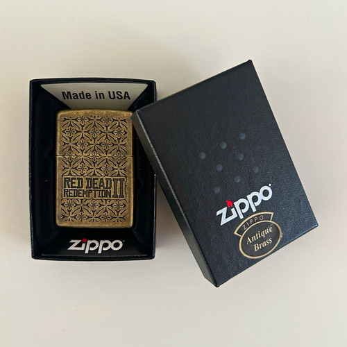 Zippo brass pocket lighter - zippo,