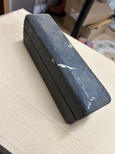 Vintage sharpening stone oil - ,