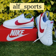 ❤ BNWB & Authentic Nike ® Cortez Leather Trainers Forrest Gump in UK Size 8
