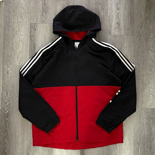 Adidas stripe hooded - stripe,
