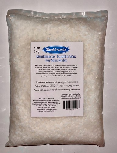 Paraffin wax for - paraffin, *melts*