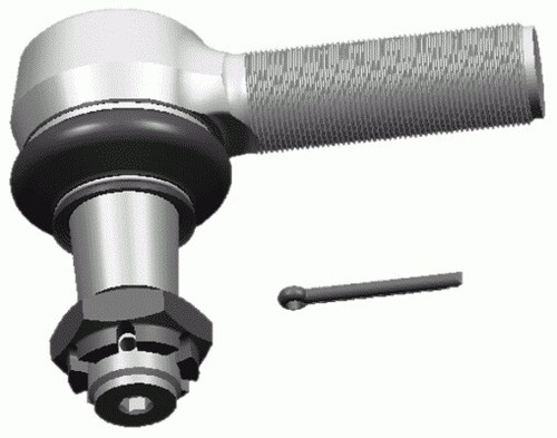Front tie rod end - rod, fits: