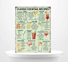 Classic cocktail Menu recipe