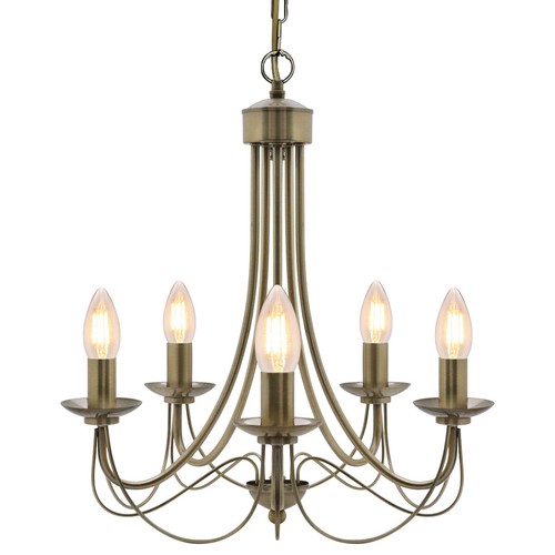 Vintage lights antique brass - 5,