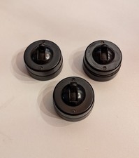 3 Crabtree bakelite light switches 2 way NOS with box