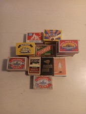 Joblot X16 Vintage Match Boxes