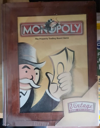 Monopoly vintage wooden - vintage,