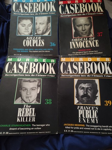 Murder casebook magazine - murder,