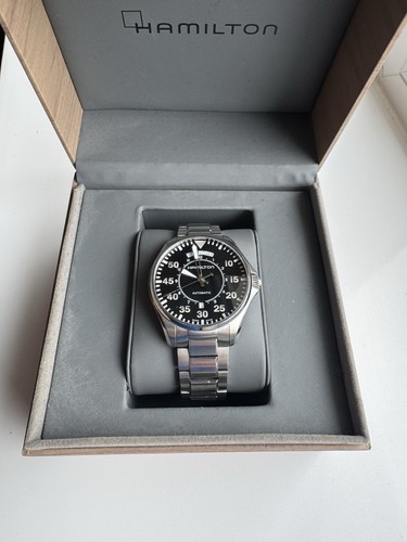 Hamilton khaki aviation day - aviation,