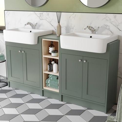 Traditional double vanity - traditional,