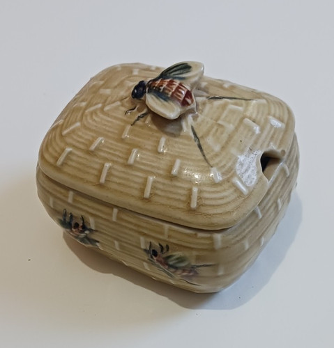 Vintage oblong ceramic rare - vintage,
