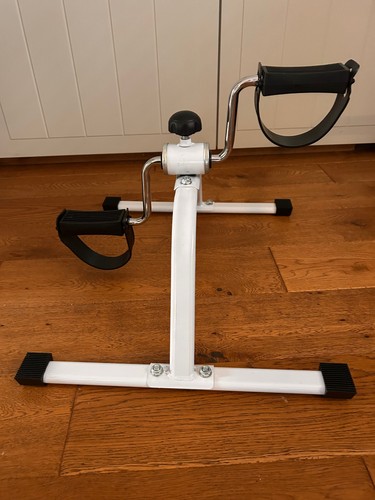 Pedal exerciser white - exerciser,