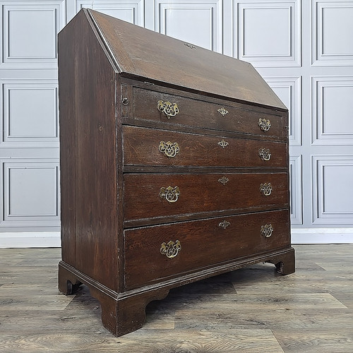 Antique georgian bureau - georgian,