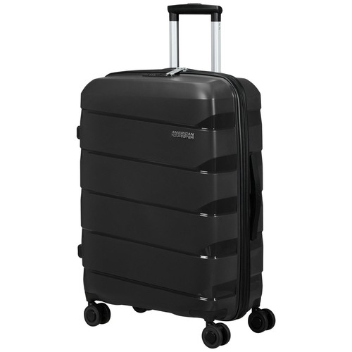 Suitcase black american - black,
