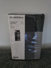 IKEA Single Bed Duvet Set Cotton Cover and Pillowcase Brunkrissla Brand New