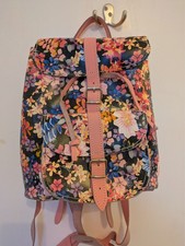 Floral Pink, Blue & Black