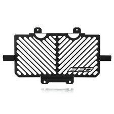 Motorcycle radiator guard