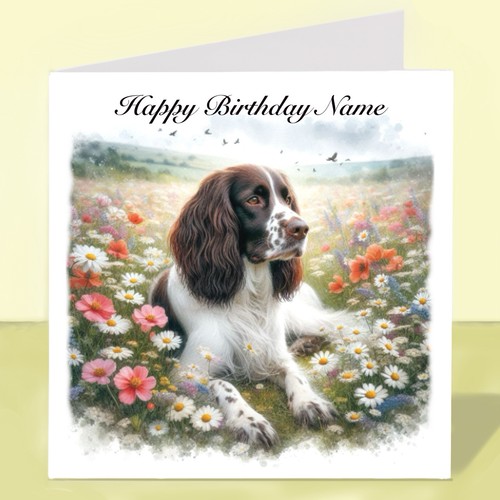 Personalised springer spaniel - personalised,