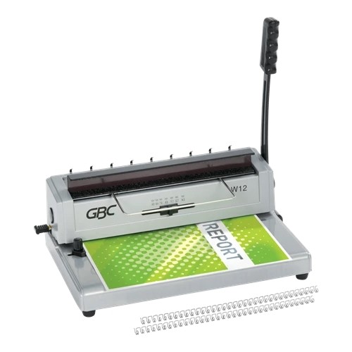 Gbc w12 manual punch and - w12, wire