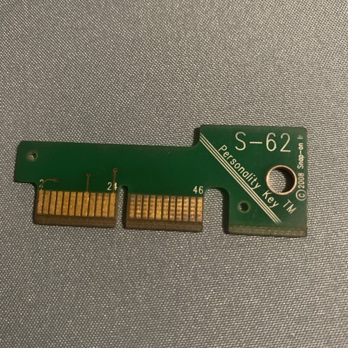 Snap personality key s - on, s-62
