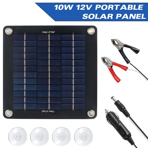 10w 12v portable mono solar - portable,