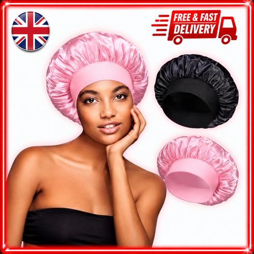 Long hair care satin bonnet - hair,