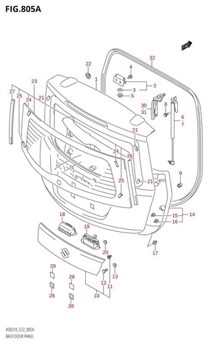 Suzuki genuine handle - suzuki,