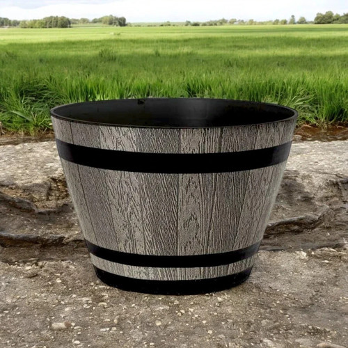 Litre wooden barrel - wooden, plant