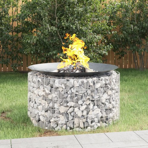 Gabion fire pit outdoor - pit,