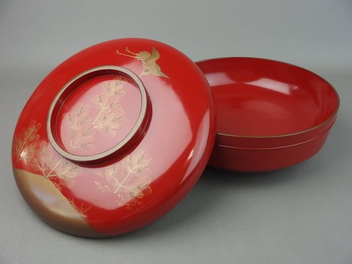 Japanese makie lacquer jikiro - japanese,