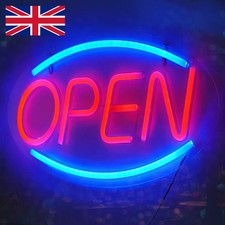 Open Neon Sign Light Bar Shop Hotel Restaurant Window Display Hanging Lighting