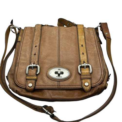 Fossil turn lock satchel - lock,