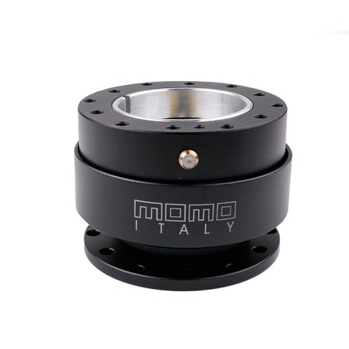 Momo black steering wheel - black,